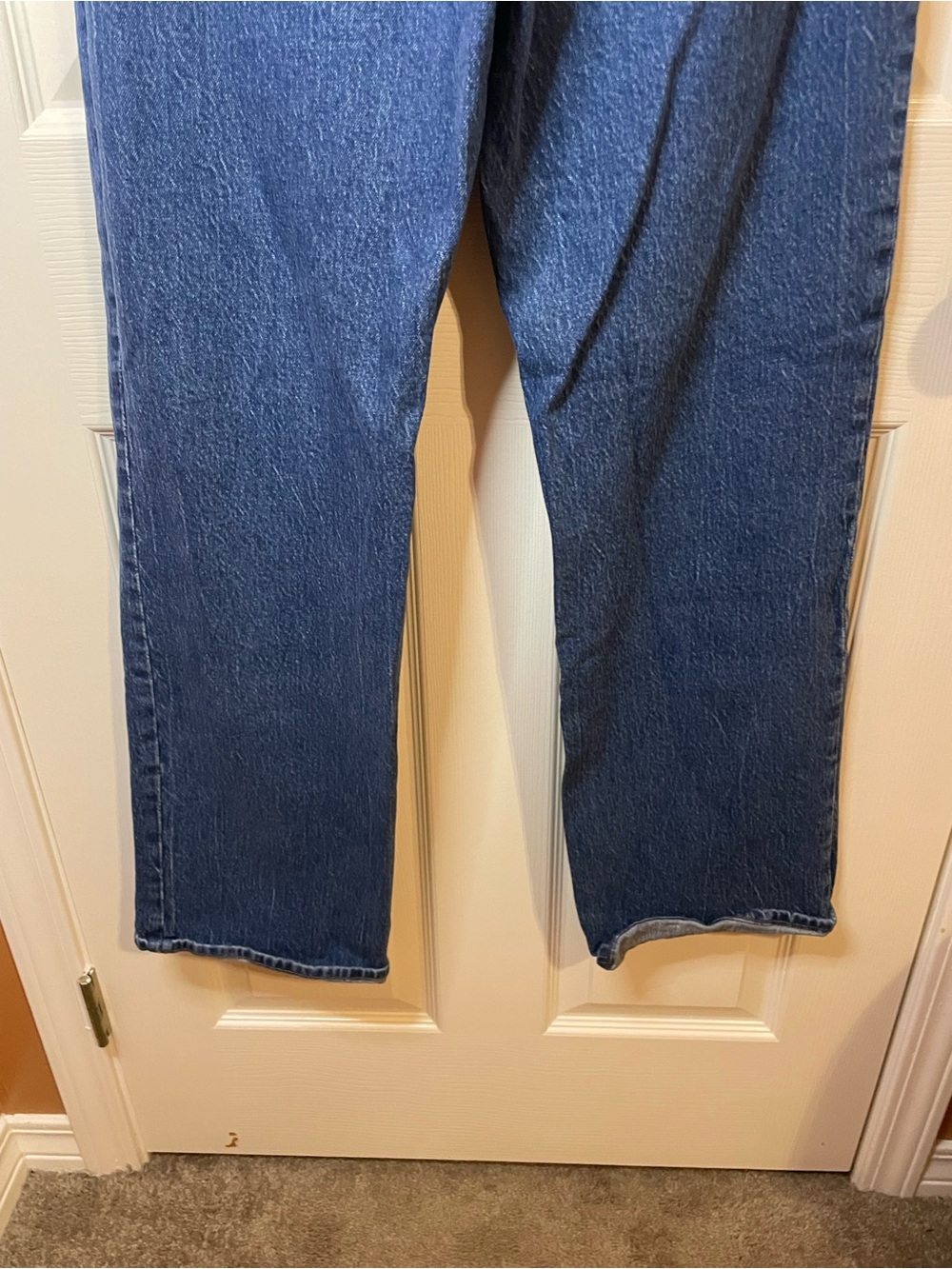Abercrombie & Fitch Curve Love High Rise 90s Relaxed Jean Size 28 Regular - Picture 8 of 9